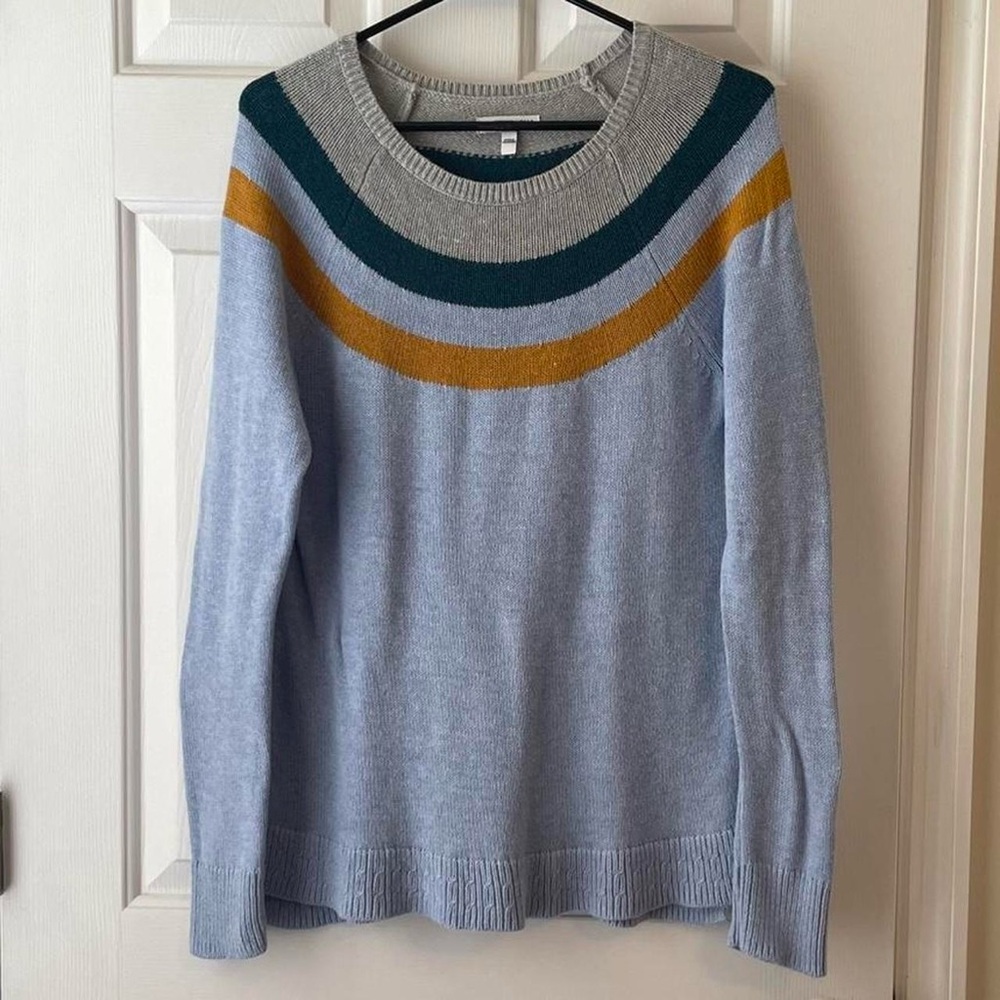 Colorful Striped Women's Sweater